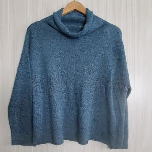 Eileen Fisher Italian Wool Cowel Neck Sweater
